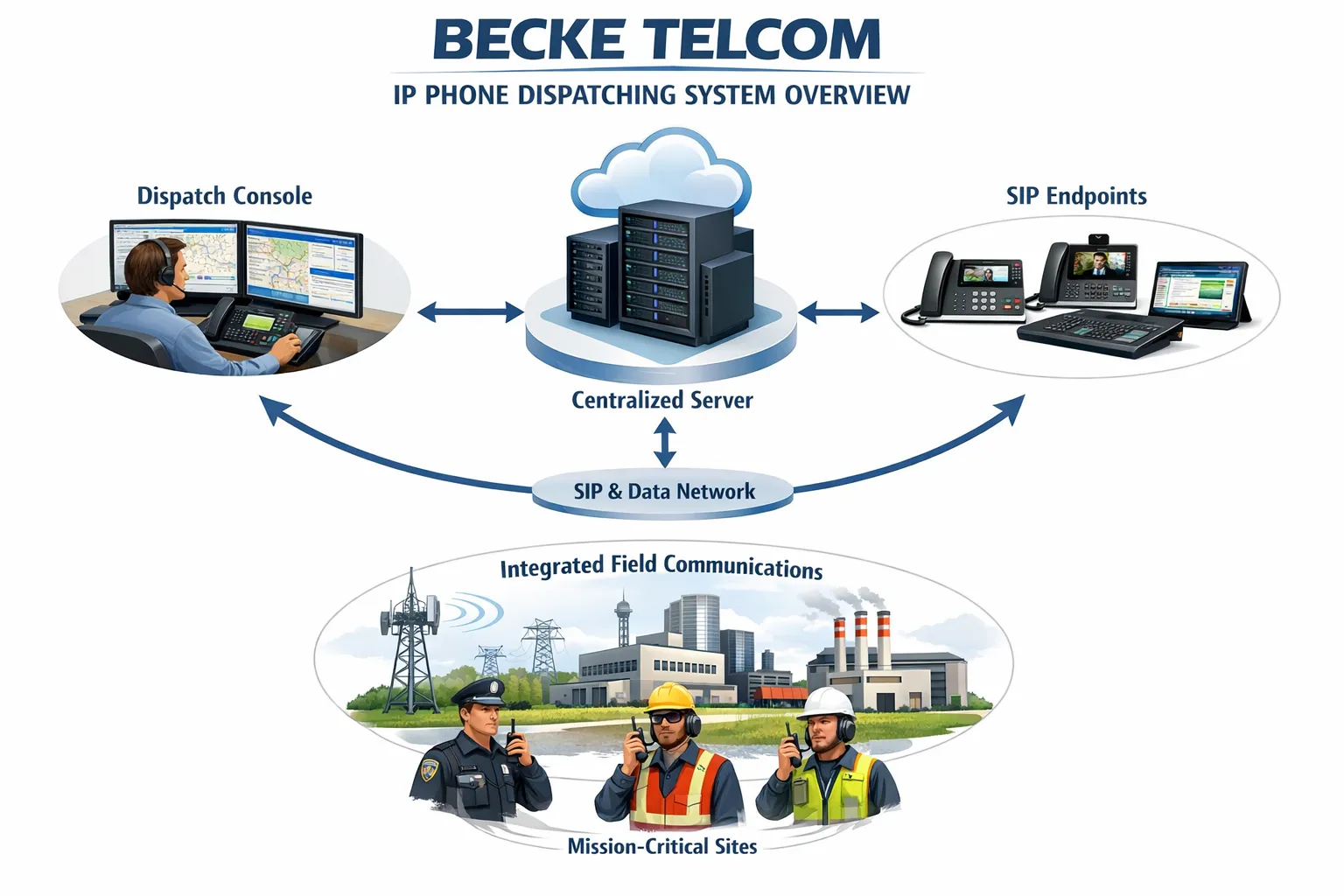 IP Phone Dispatching System: Unified SIP-Based Dispatching for Mission-Critical Operations