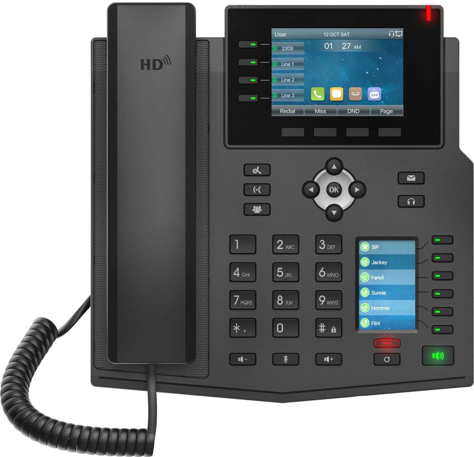 X5U industrial phone