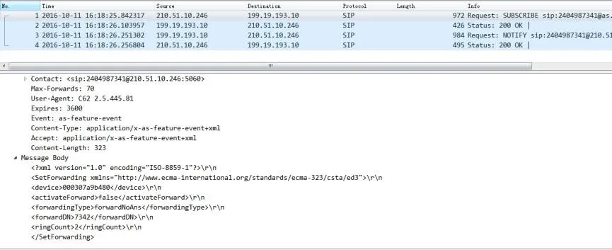 Enable or disable no-answer forwarding on the phone