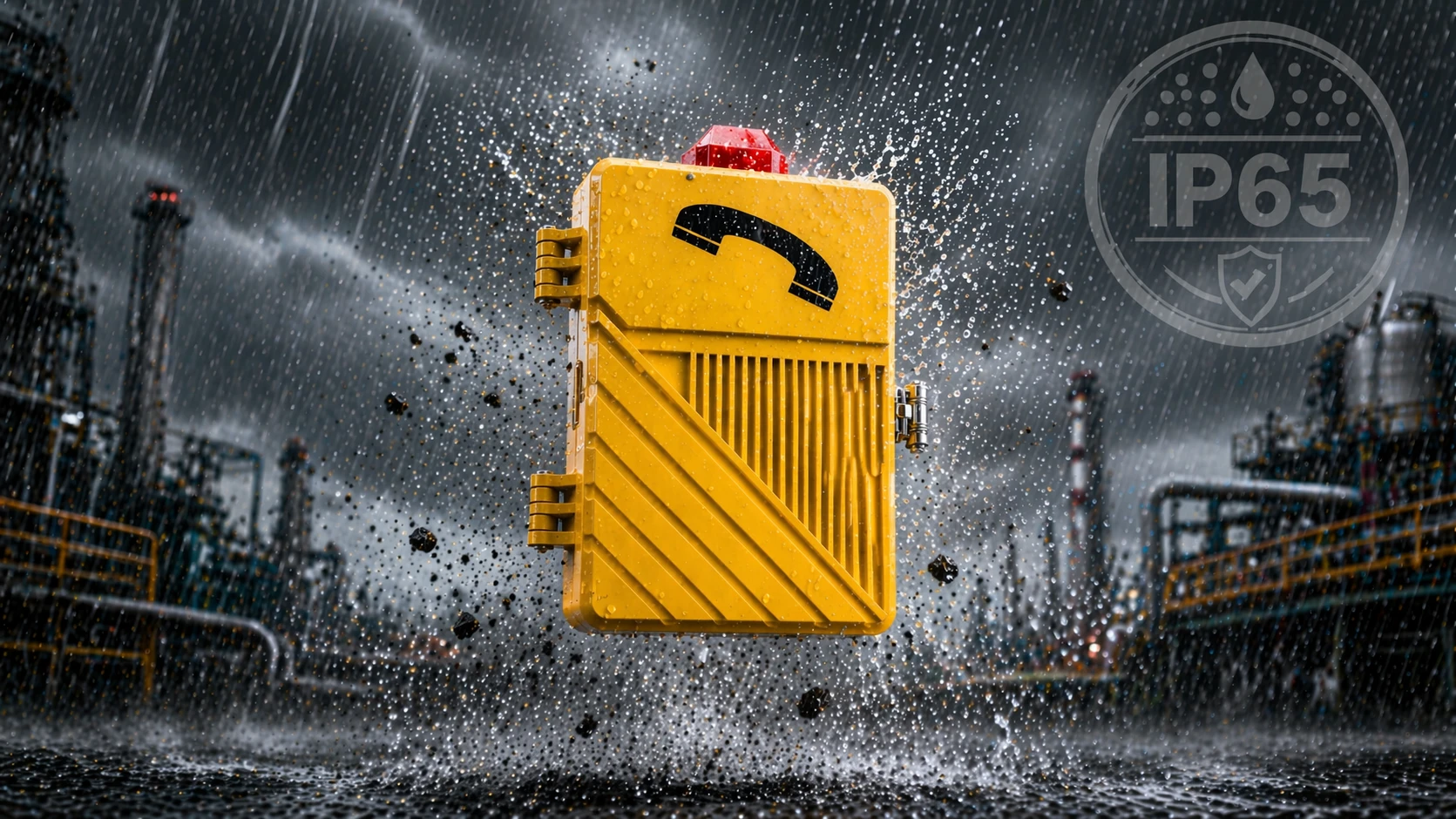 IP65-rated control panel, outdoor communication terminal, and industrial electrical enclosure used in transport, utility, and factory environments IP65-rated control panel, outdoor communication terminal, and industrial electrical enclosure used in transport, utility, and factory environments