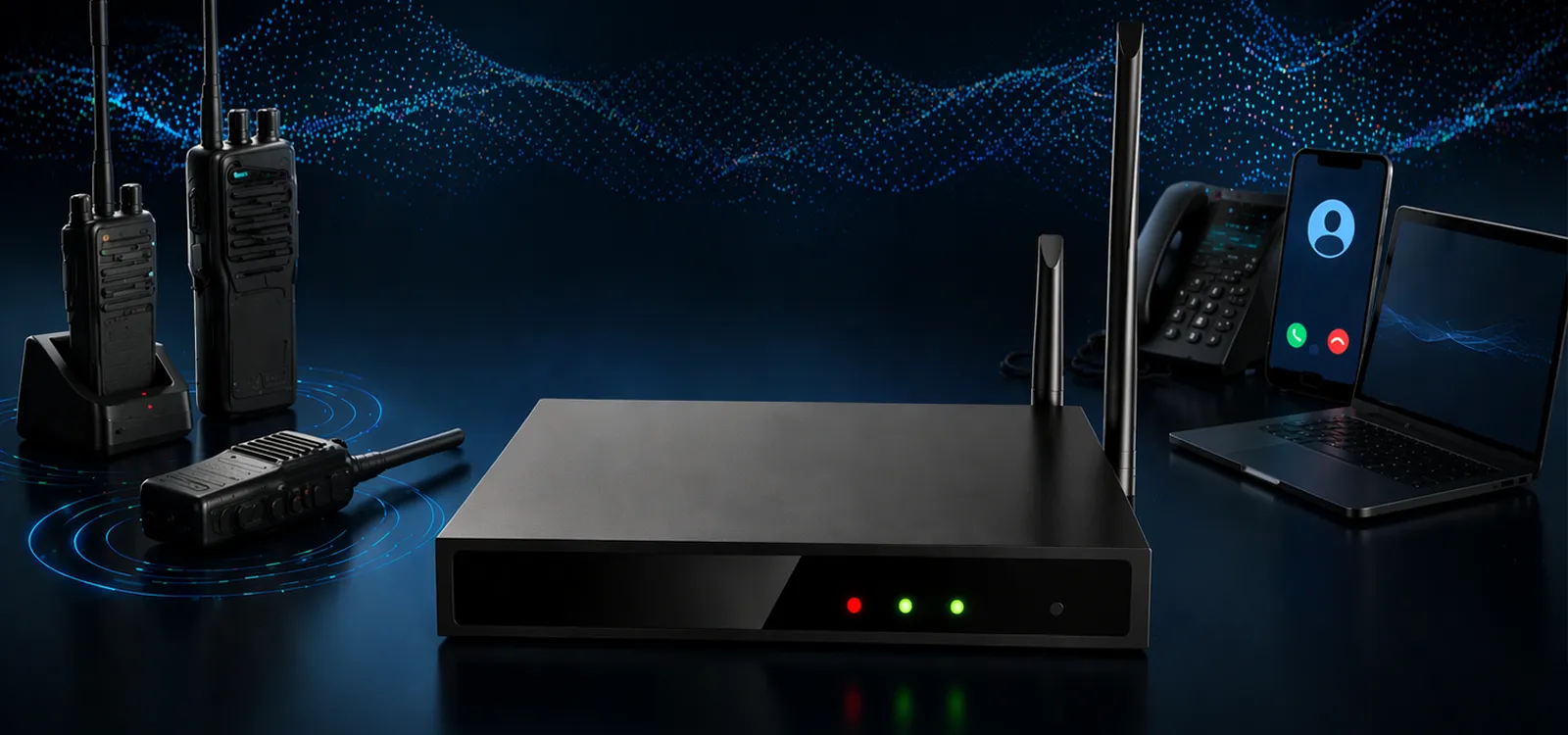 UHF Intercom and SIP Interoperability