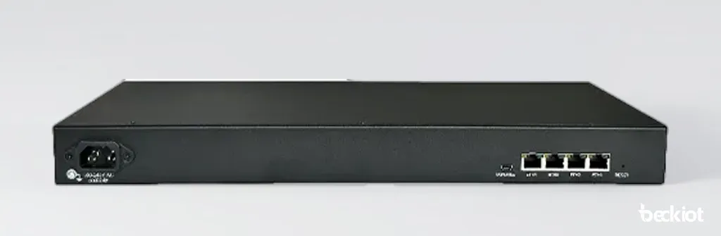 IPGA-16S FXS Gateway front view for analog phone and SIP network integration