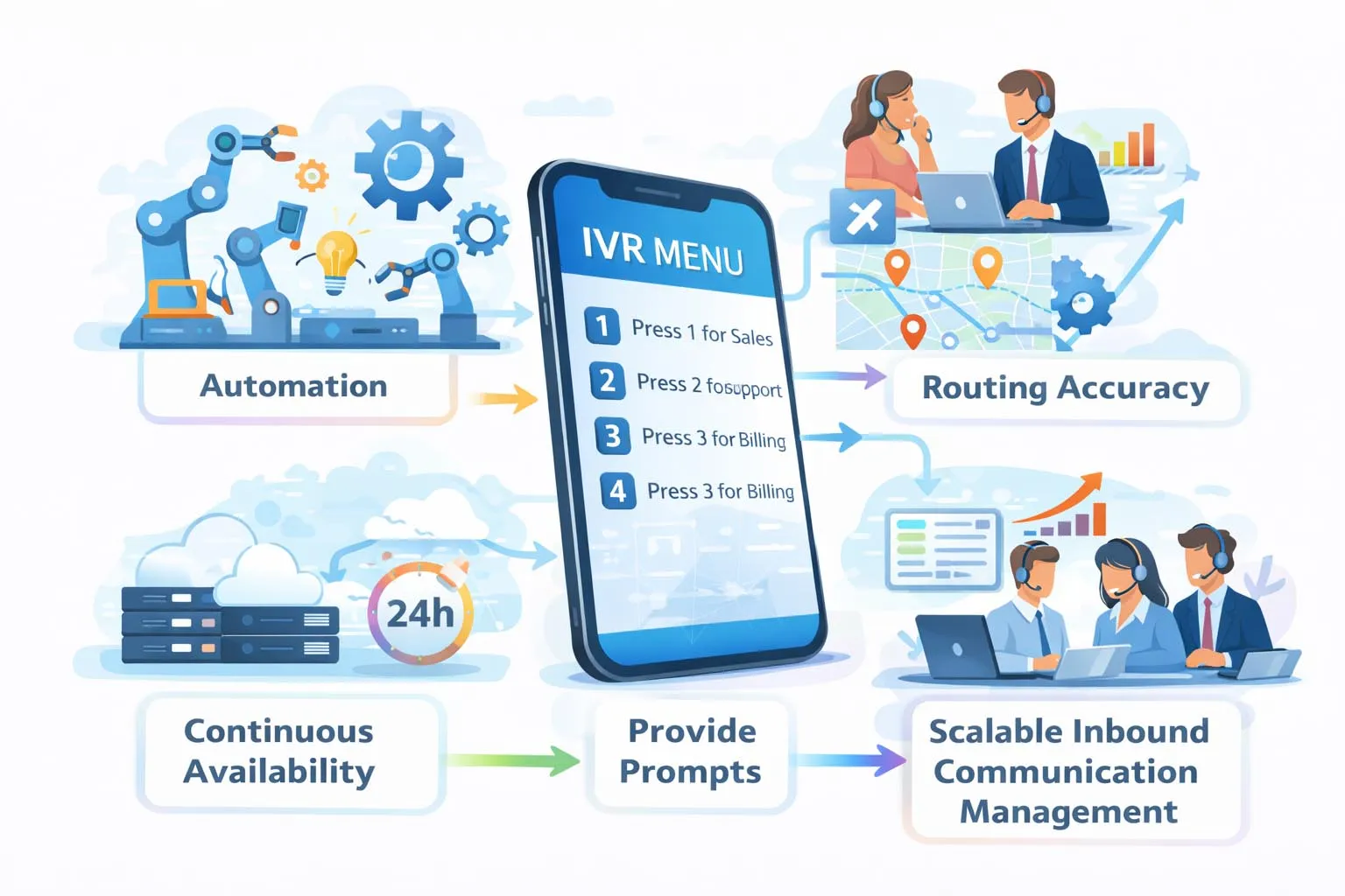 Interactive voice response applications in customer service healthcare banking logistics and enterprise communication environments Interactive voice response applications in customer service healthcare banking logistics and enterprise communication environments
